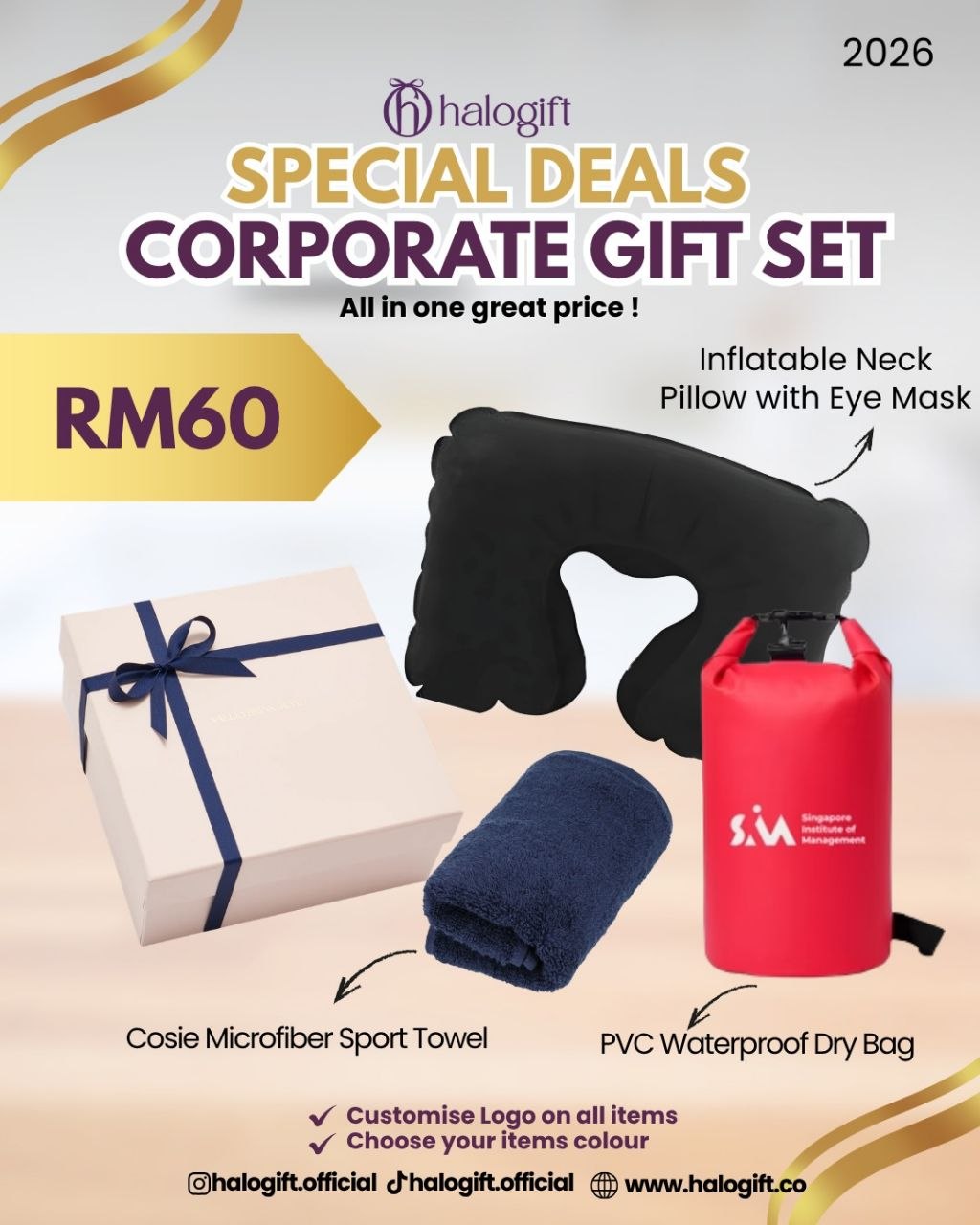 SPECIAL DEAL - TRAVEL & OUTDOOR CORPORATE GIFT SET